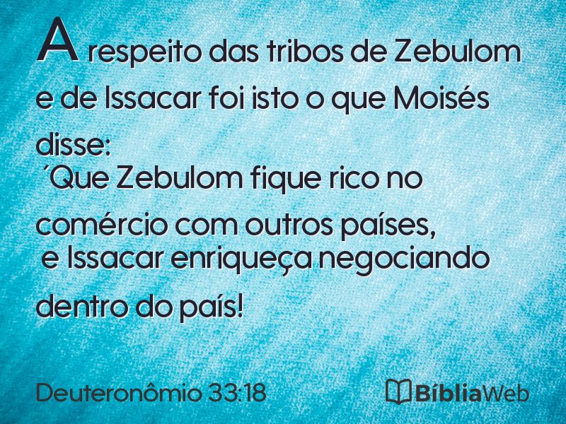 Deuteronômio 33:18 em imagem para compartilhar