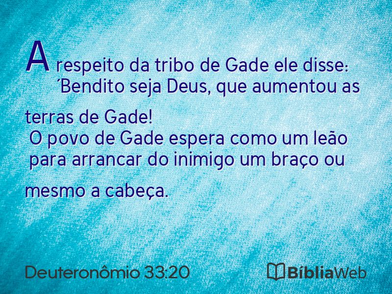 Deuteronômio 33:20 em imagem para compartilhar