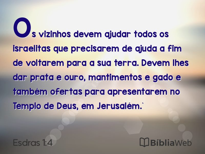 Esdras 1:4 em imagem para compartilhar