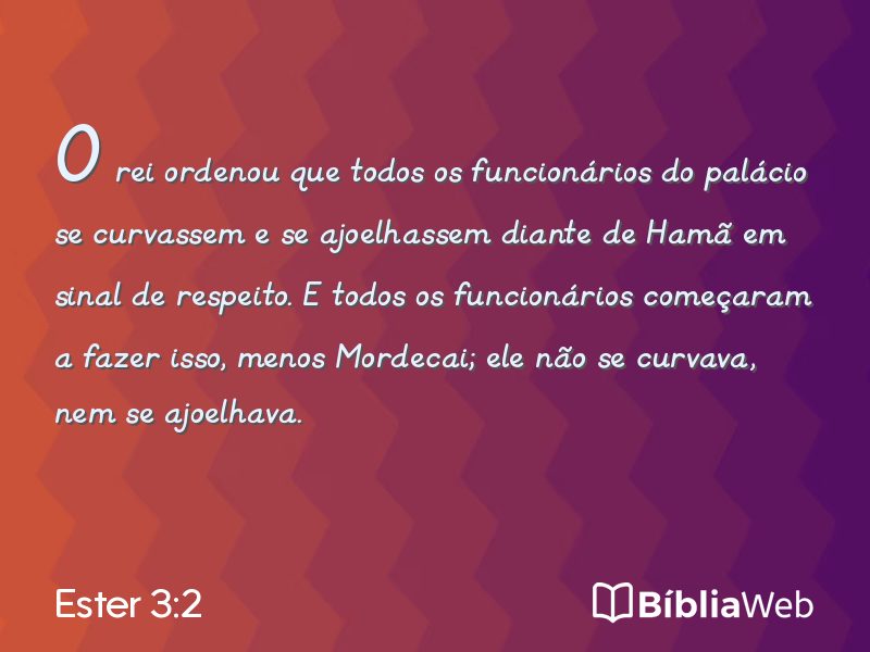 Ester 3:2 em imagem para compartilhar
