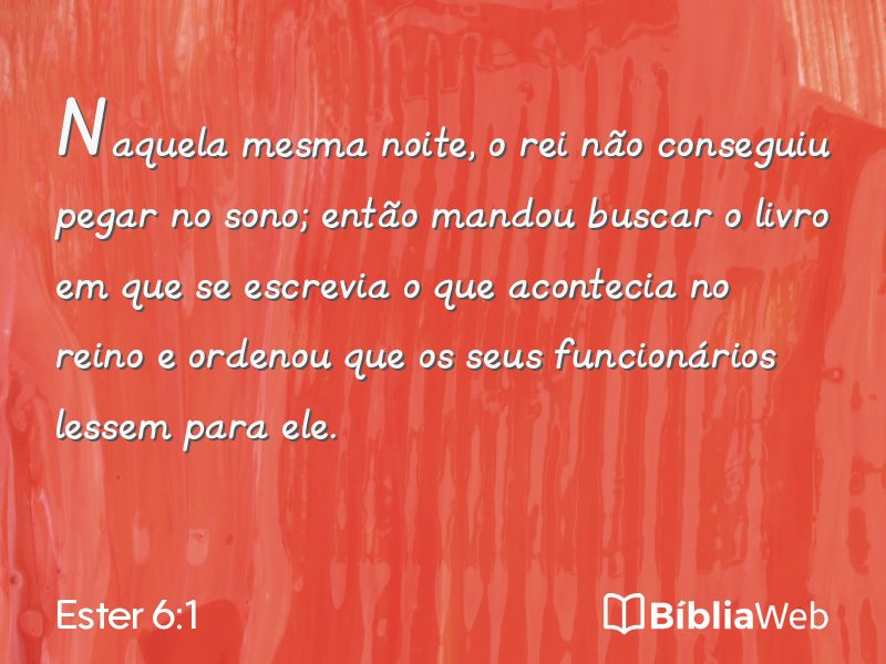 Ester 6:1 em imagem para compartilhar
