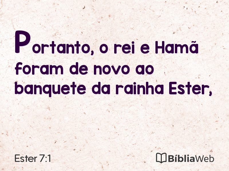 Ester 7:1 em imagem para compartilhar