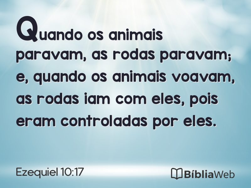 Ezequiel 10:17 em imagem para compartilhar