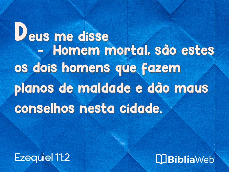 Ezequiel 11:2 em imagem para compartilhar
