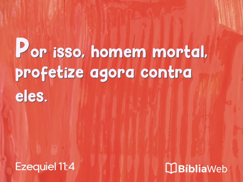 Ezequiel 11:4 em imagem para compartilhar