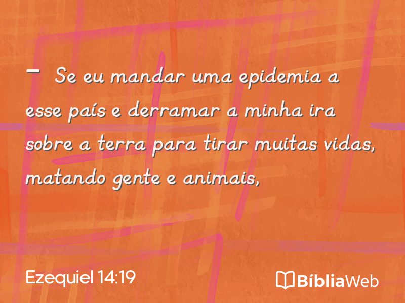 Ezequiel 14:19 em imagem para compartilhar