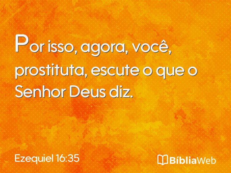 Ezequiel 16:35 em imagem para compartilhar