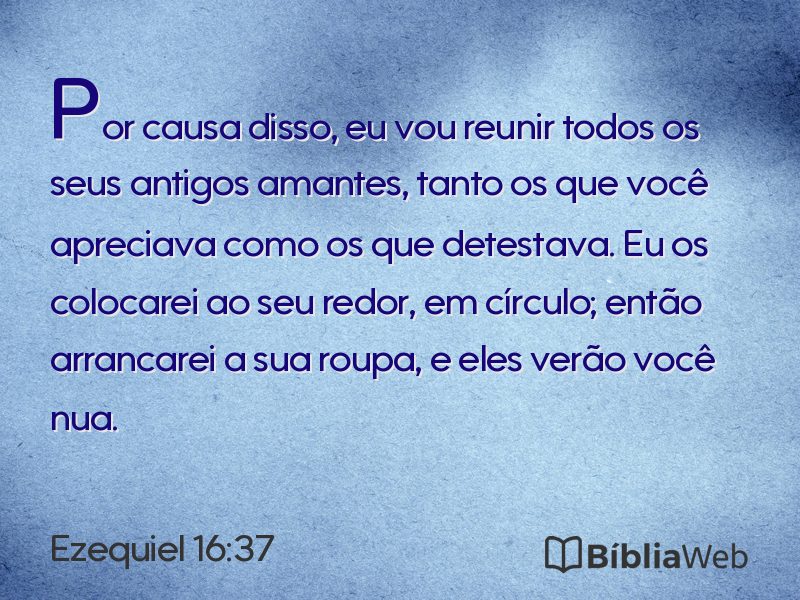 Ezequiel 16:37 em imagem para compartilhar