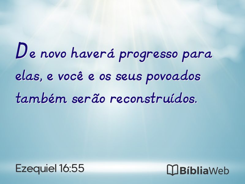 Ezequiel 16:55 em imagem para compartilhar