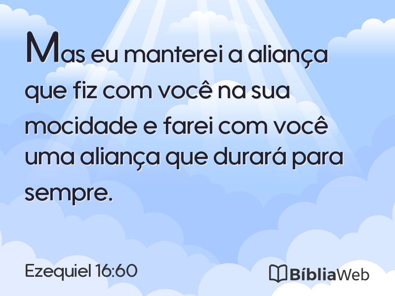Ezequiel 16:60 em imagem para compartilhar