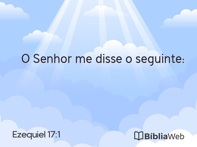 Ezequiel 17:1 em imagem para compartilhar