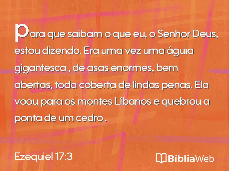Ezequiel 17:3 em imagem para compartilhar