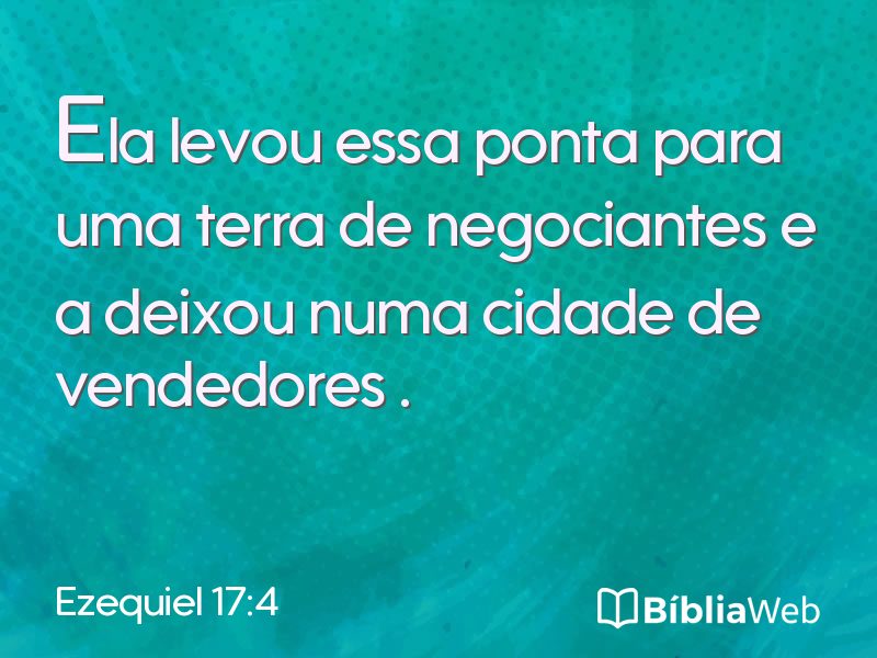 Ezequiel 17:4 em imagem para compartilhar