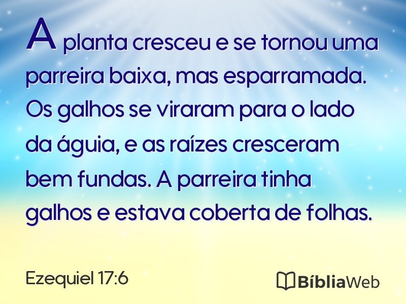Ezequiel 17:6 em imagem para compartilhar
