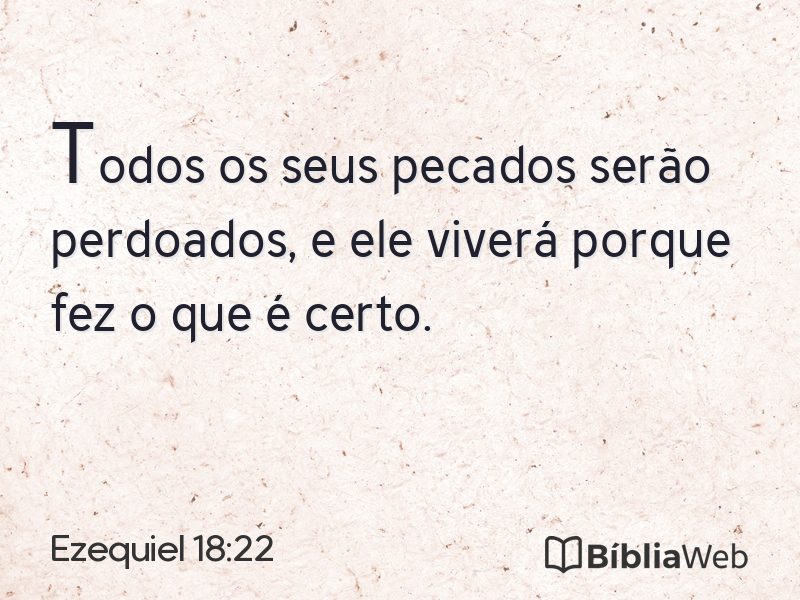 Ezequiel 18:22 em imagem para compartilhar