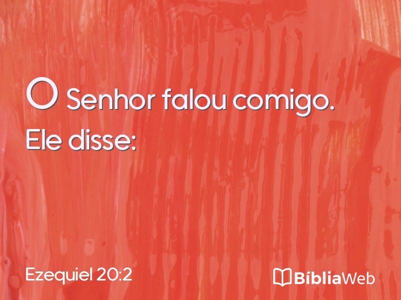 Ezequiel 20:2 em imagem para compartilhar