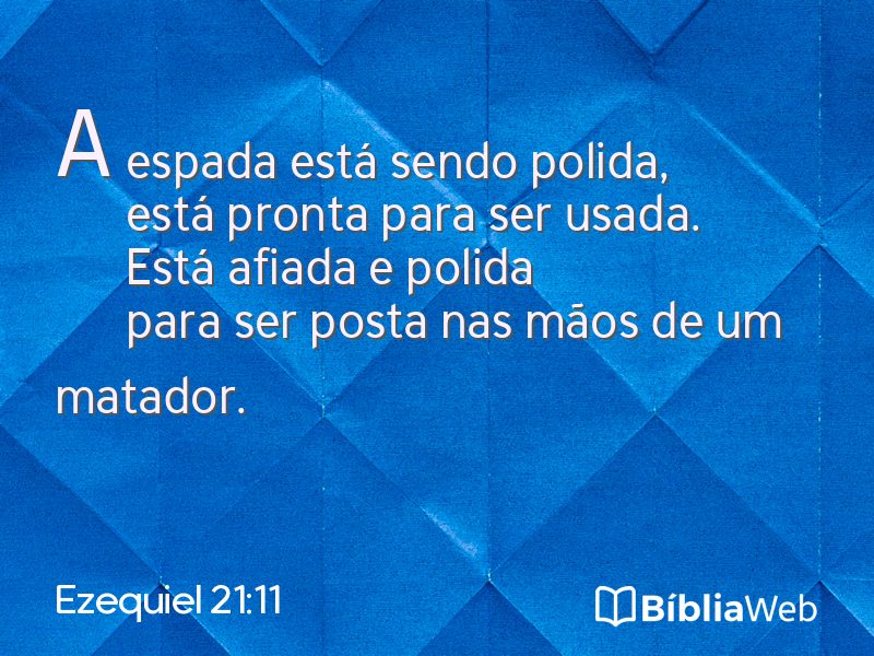 Ezequiel 21:11 em imagem para compartilhar