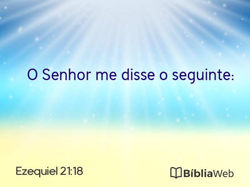 Ezequiel 21:18 em imagem para compartilhar