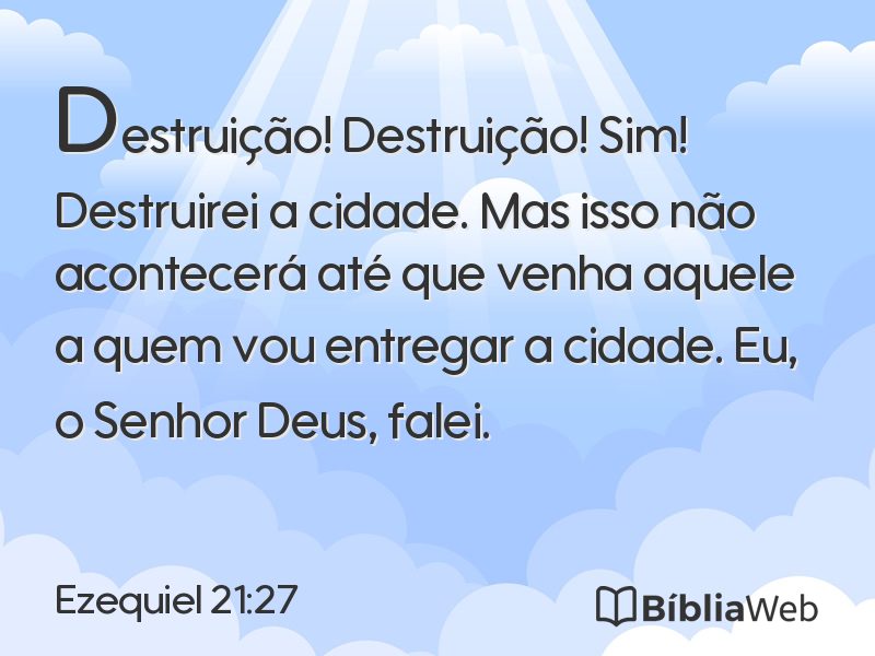 Ezequiel 21:27 em imagem para compartilhar