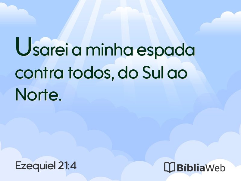 Ezequiel 21:4 em imagem para compartilhar