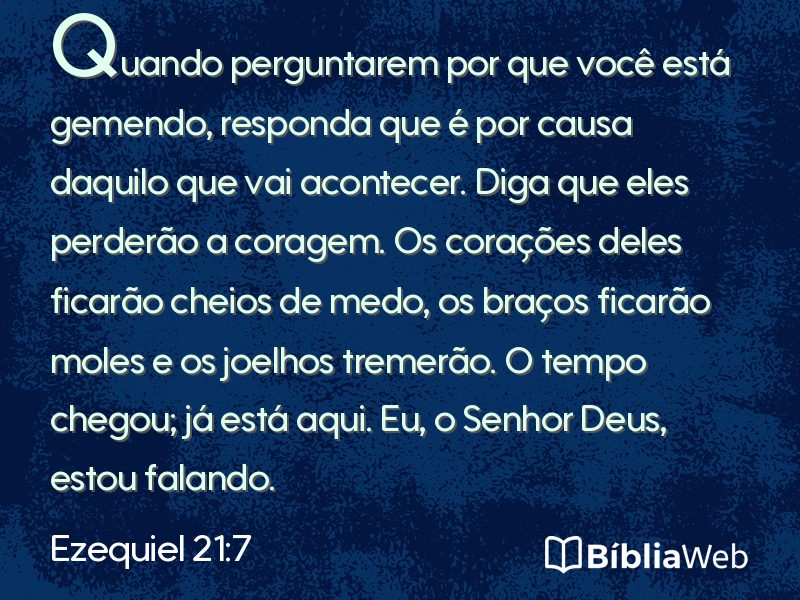 Ezequiel 21:7 em imagem para compartilhar