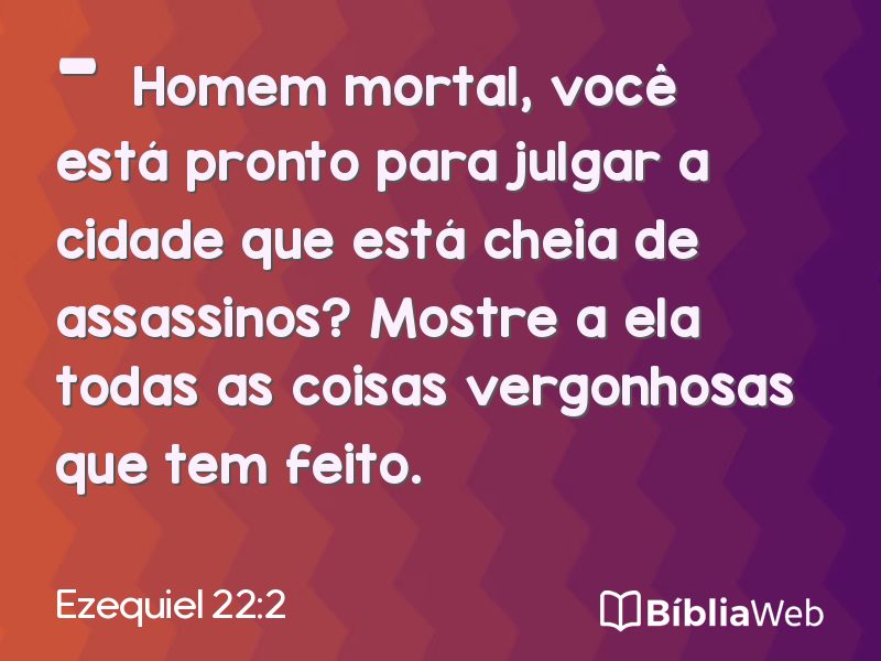 Ezequiel 22:2 em imagem para compartilhar