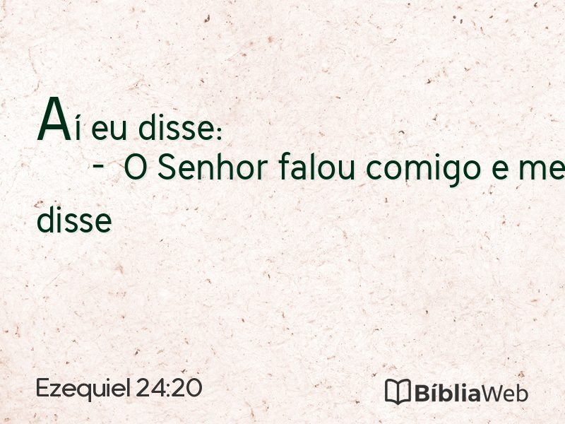 Ezequiel 24:20 em imagem para compartilhar