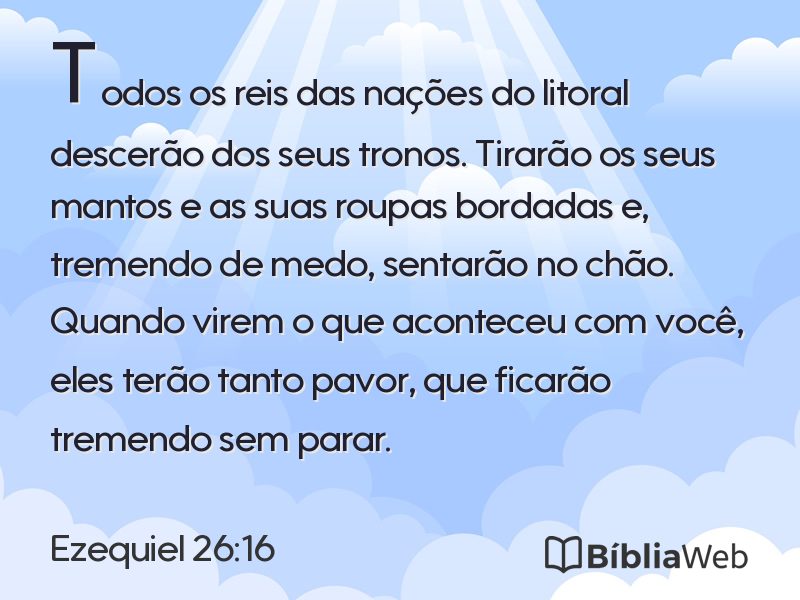 Ezequiel 26:16 em imagem para compartilhar