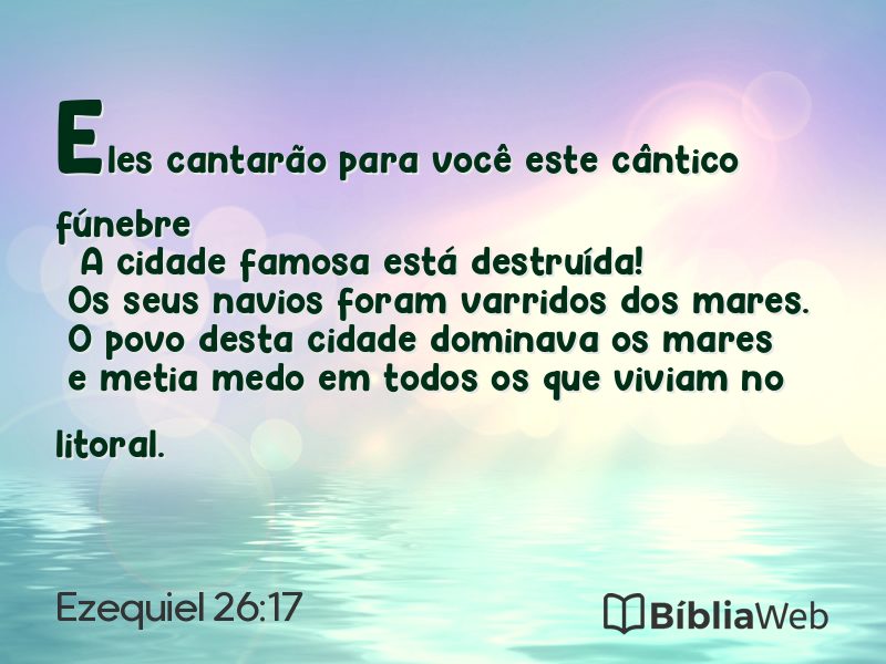 Ezequiel 26:17 em imagem para compartilhar