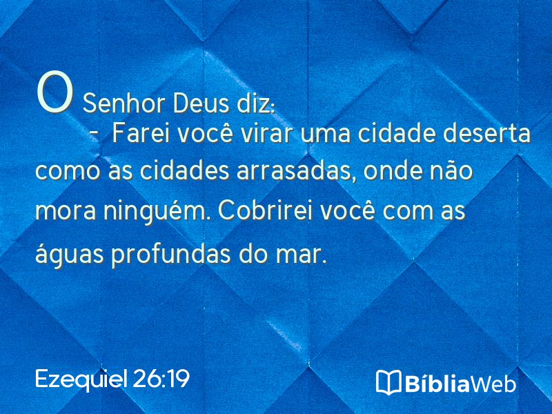Ezequiel 26:19 em imagem para compartilhar