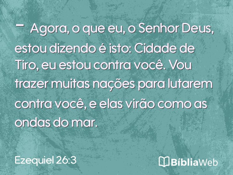 Ezequiel 26:3 em imagem para compartilhar