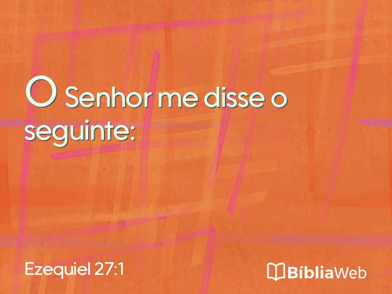 Ezequiel 27:1 em imagem para compartilhar