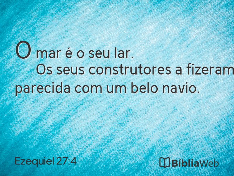 Ezequiel 27:4 em imagem para compartilhar