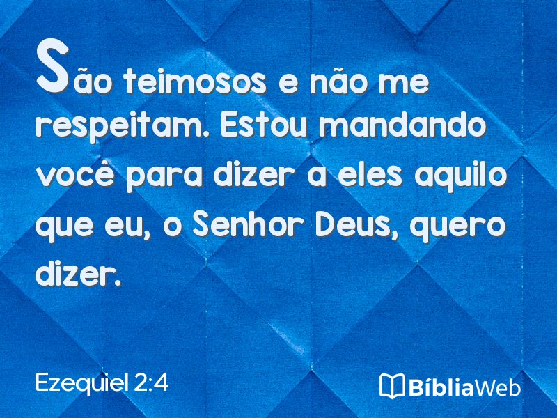 Ezequiel 2:4 em imagem para compartilhar