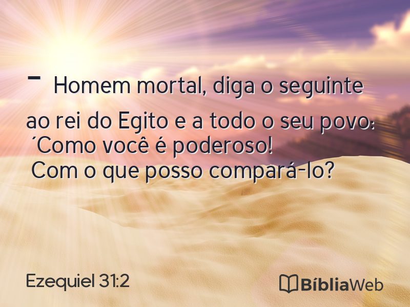 Ezequiel 31:2 em imagem para compartilhar