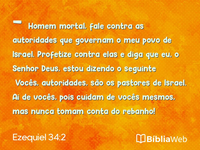Ezequiel 34:2 em imagem para compartilhar