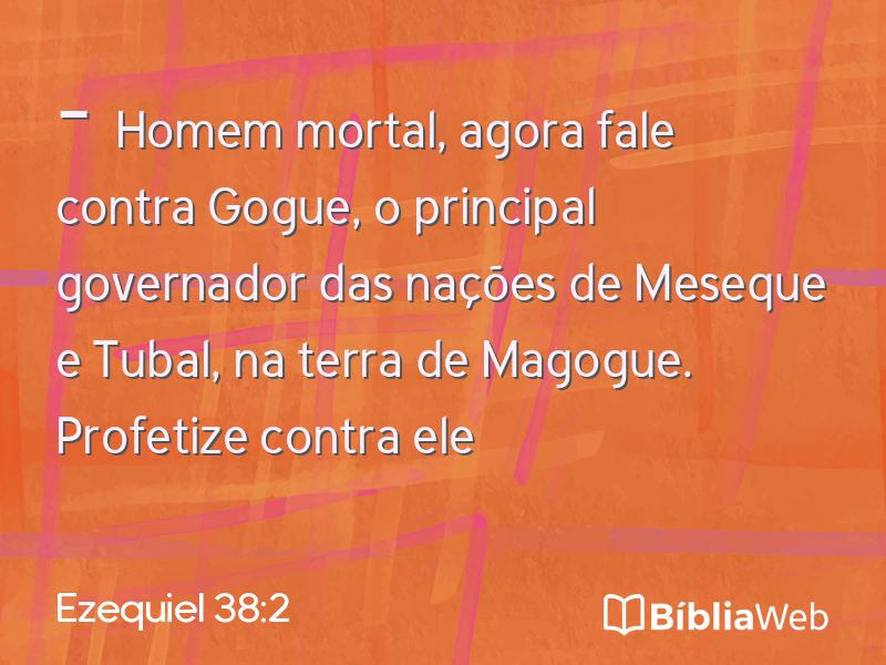 Ezequiel 38:2 em imagem para compartilhar