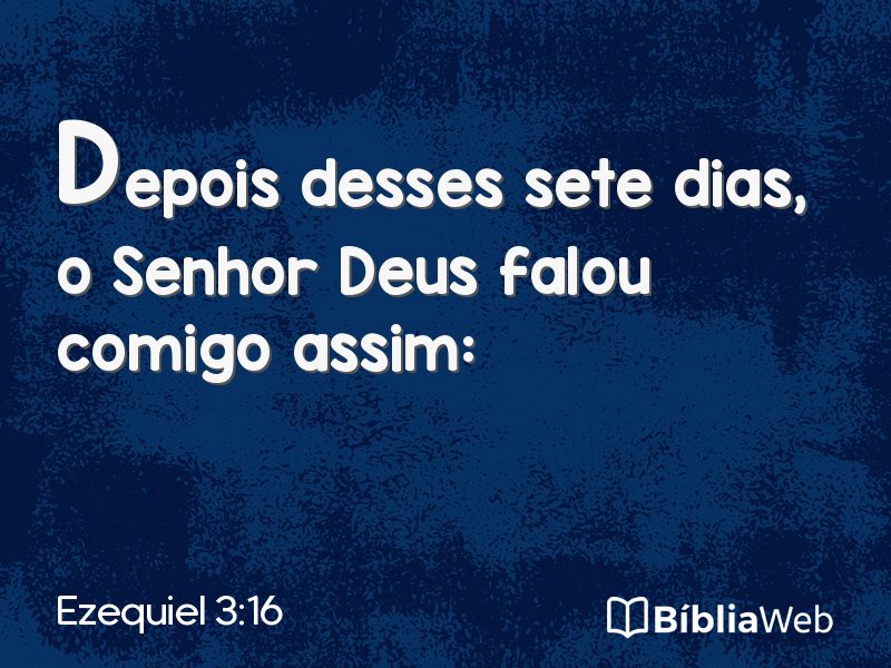 Ezequiel 3:16 em imagem para compartilhar