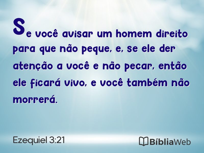 Ezequiel 3:21 em imagem para compartilhar