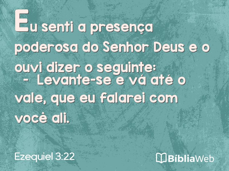 Ezequiel 3:22 em imagem para compartilhar