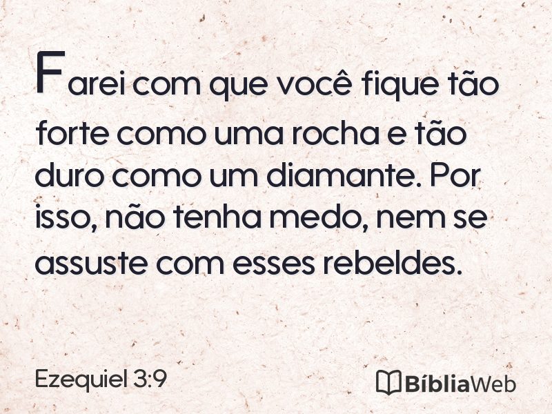Ezequiel 3:9 em imagem para compartilhar