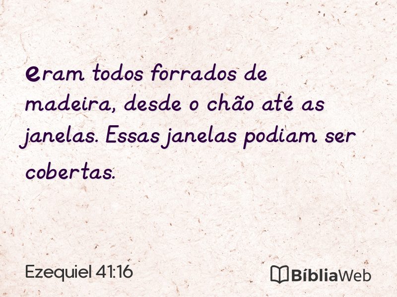 Ezequiel 41:16 em imagem para compartilhar
