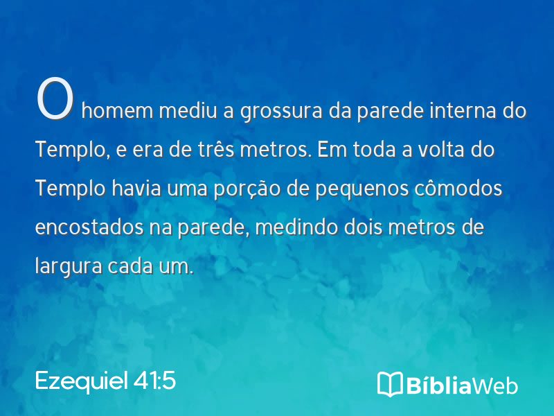 Ezequiel 41:5 em imagem para compartilhar