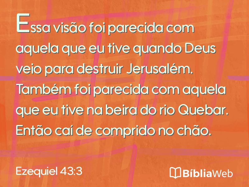 Ezequiel 43:3 em imagem para compartilhar