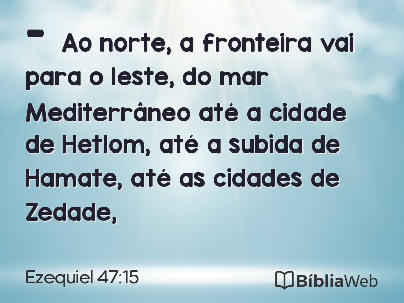 Ezequiel 47:15 em imagem para compartilhar