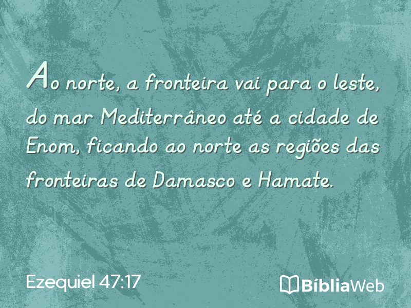 Ezequiel 47:17 em imagem para compartilhar