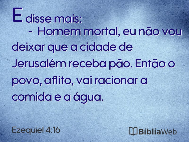 Ezequiel 4:16 em imagem para compartilhar