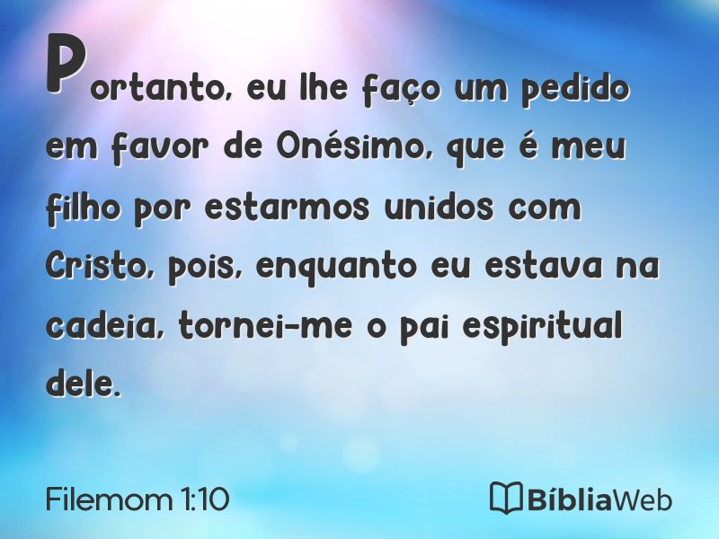 Filemom 1:10 em imagem para compartilhar