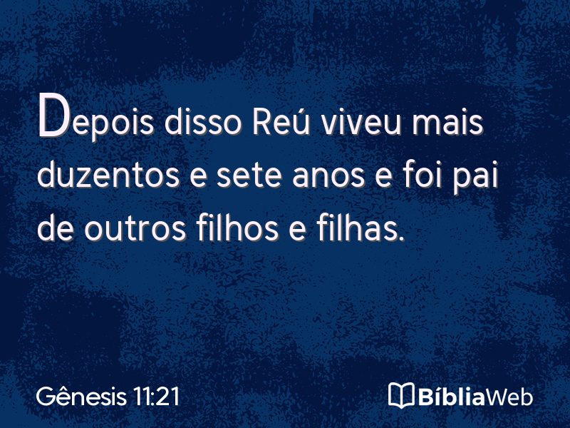 Gênesis 11:21 em imagem para compartilhar