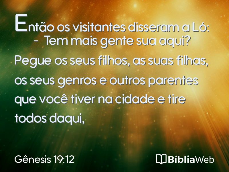 Gênesis 19:12 em imagem para compartilhar